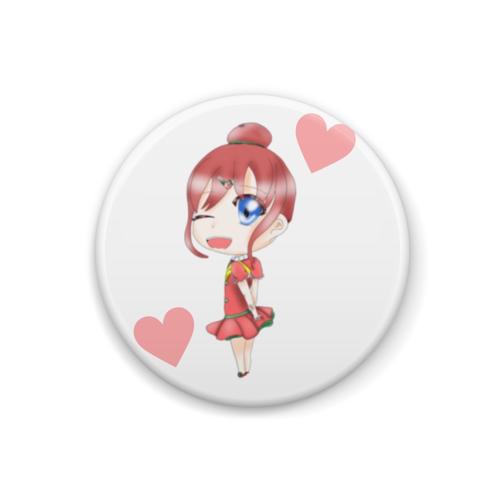 立花ありしゅ/愛梨好（ありす）7・22って何の日だっけ？缶バッジ SDver.