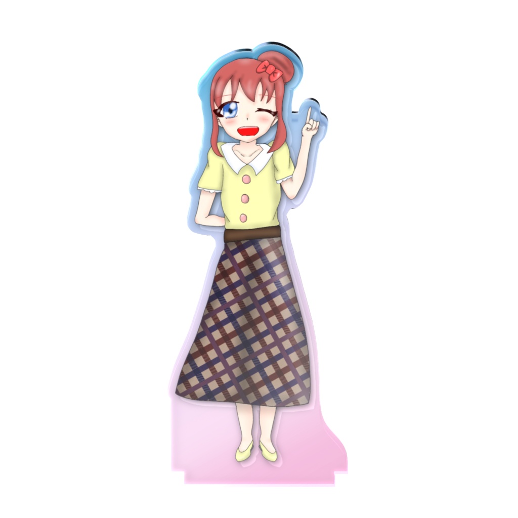 立花ありしゅの中の人(愛梨好)ネット活動10周年記念 アクリルスタンド