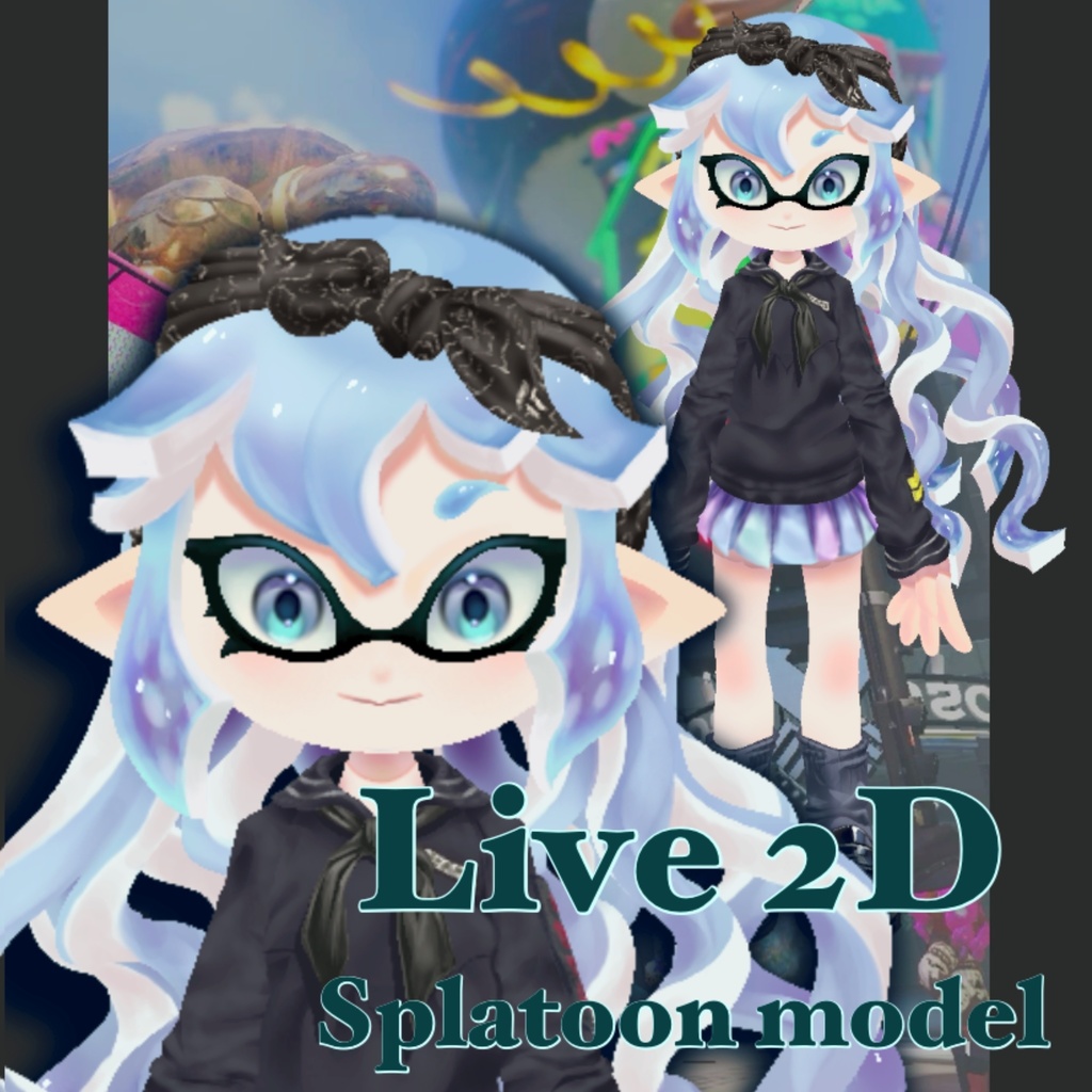 Live2D Splatoon Inkling __ Calyra