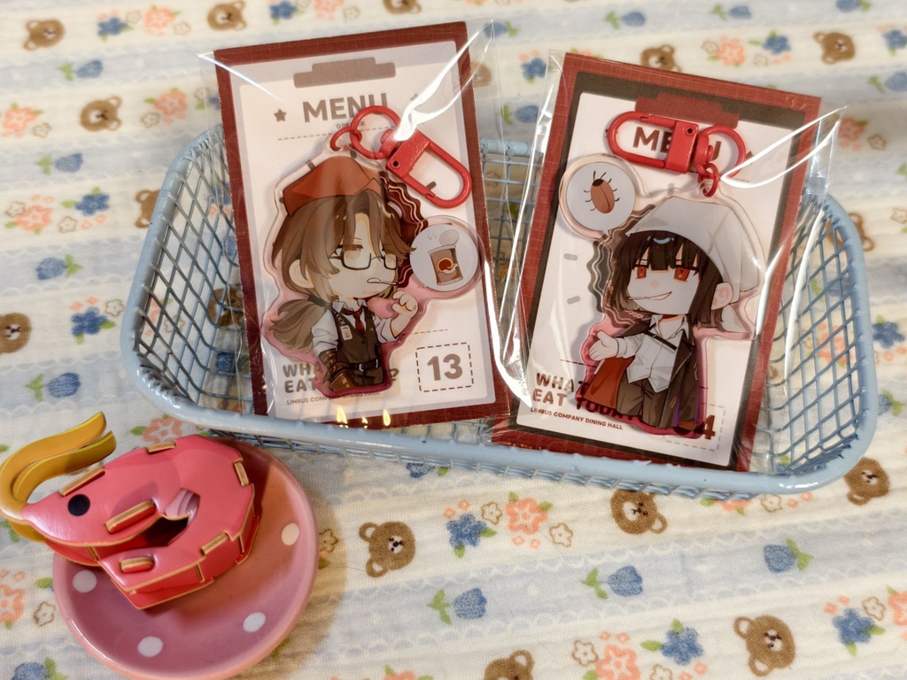 Limbus Company 今日何を食べる?囚人アクリルキーホルダー