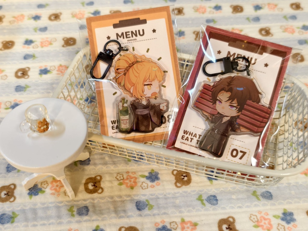 Limbus Company 今日何を食べる?囚人アクリルキーホルダー