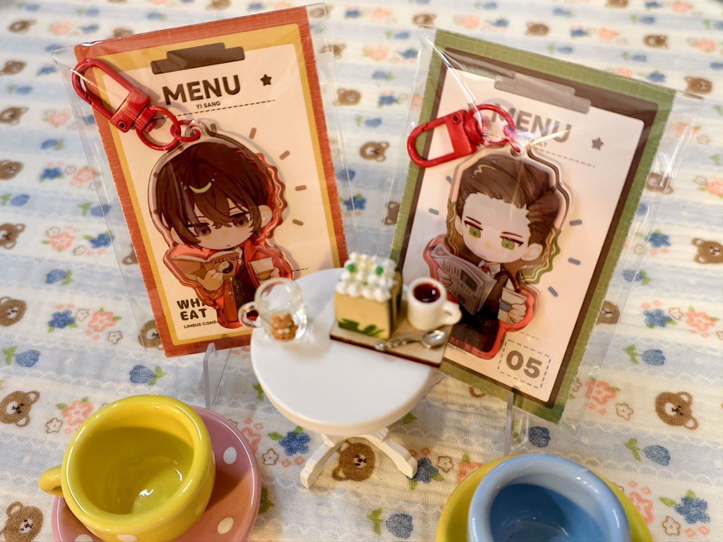 Limbus Company 今日何を食べる?囚人アクリルキーホルダー