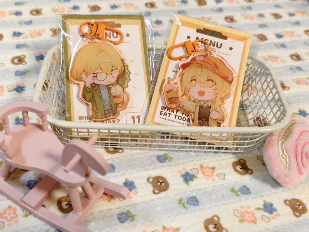 Limbus Company 今日何を食べる?囚人アクリルキーホルダー