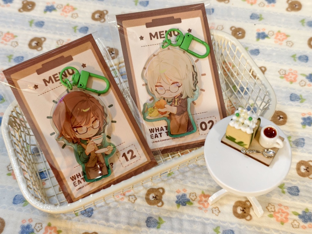 Limbus Company 今日何を食べる?囚人アクリルキーホルダー