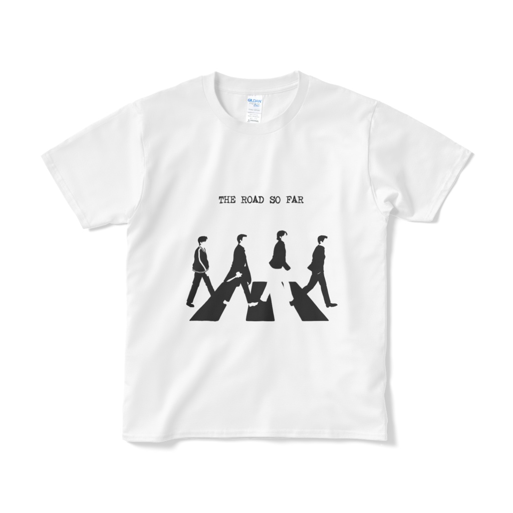 Supernatural "THE ROAD SO FAR" T-shirt (Black&White)