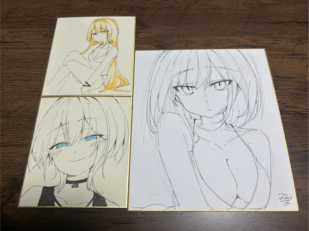 オリジナル色紙まとめ