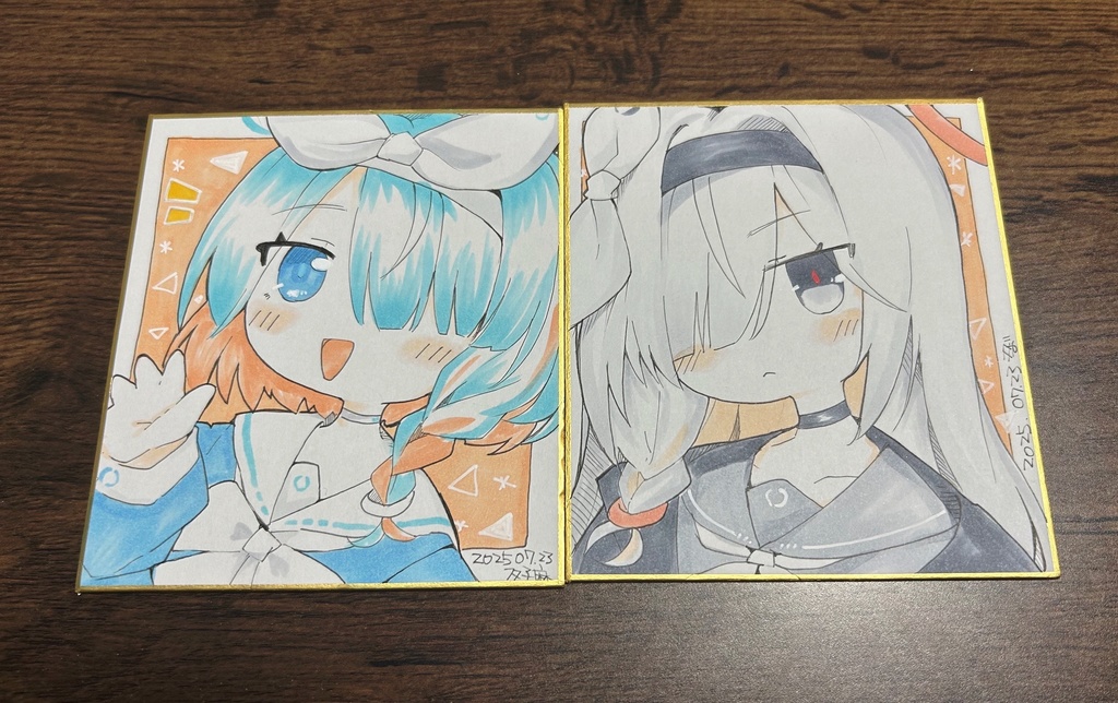 アロナ&プラナ　色紙セット