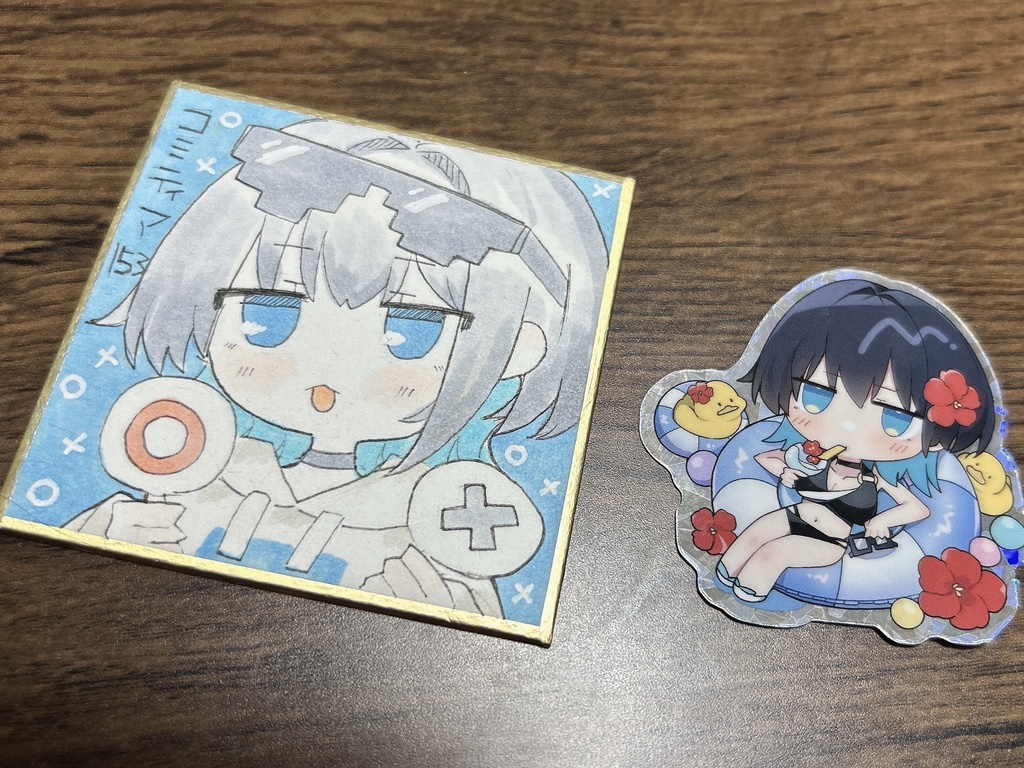 コミティア153　オリジナル豆色紙