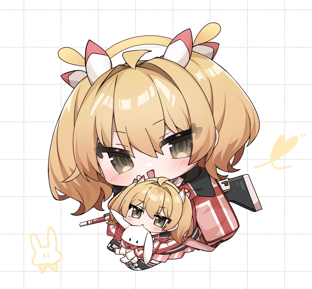 ぬいもちアクキー　ヨシミ