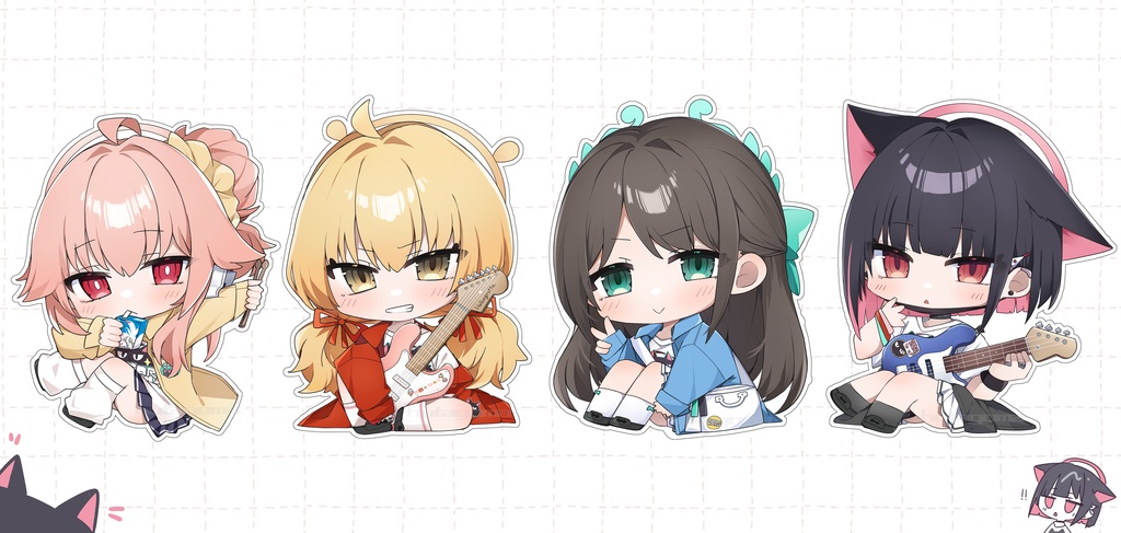 放課後スイーツ部バンドver.アクリルキーセット(おまけつき)