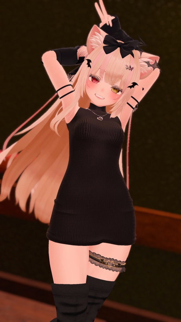 LIFTABLE SWEATER たくし上げれる縦セタ