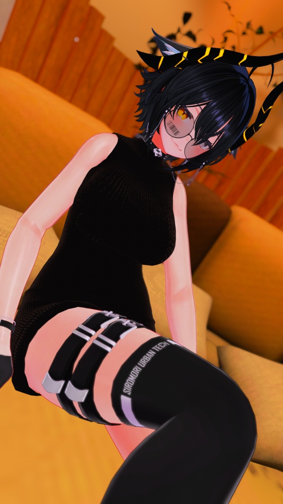 LIFTABLE SWEATER たくし上げれる縦セタ