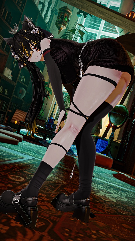 LIFTABLE SWEATER たくし上げれる縦セタ