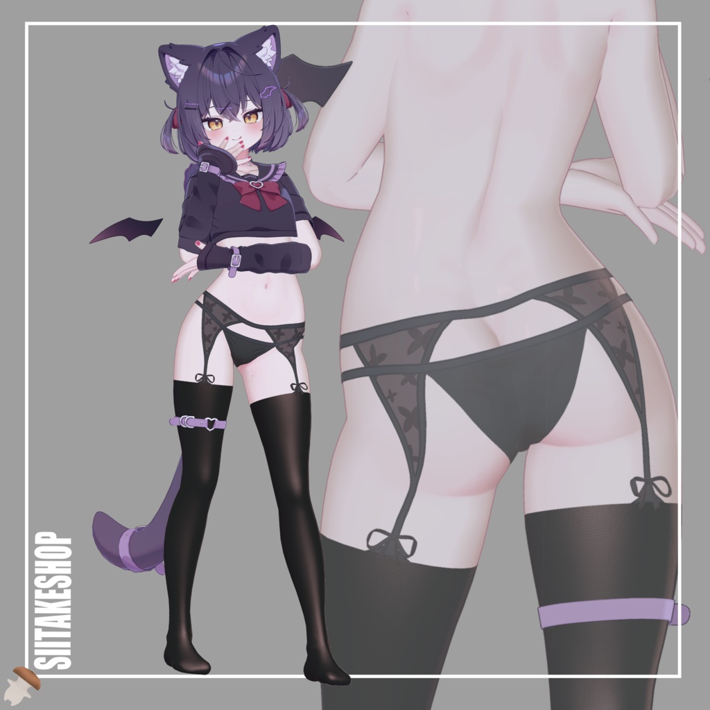 GARTER BELT【For Chocolat / Chiffon / Lime】