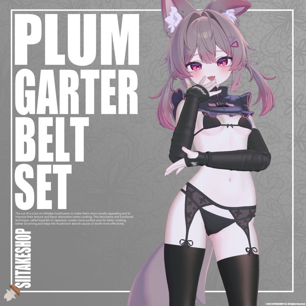 GARTER BELT【For Plum /Chocolat / Chiffon / Lime】