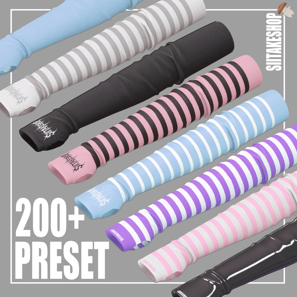 ARM COVERS 【FOR 8 AVATARS】
