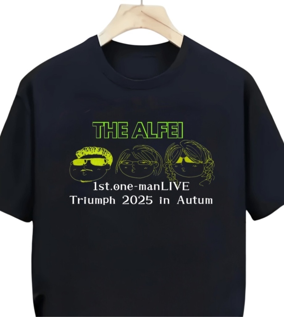 THE ALFEI ワンマンライブグッズ Tシャツ