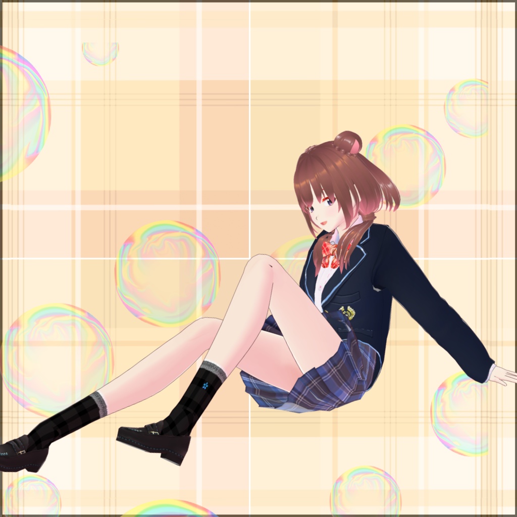 Vroid Texture 制服ブレザー