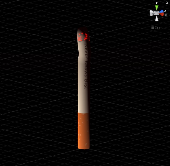 一箱460円の紙巻きタバコのモデル - NeverKnowsBest【VRChatアバター用アクセサリ】