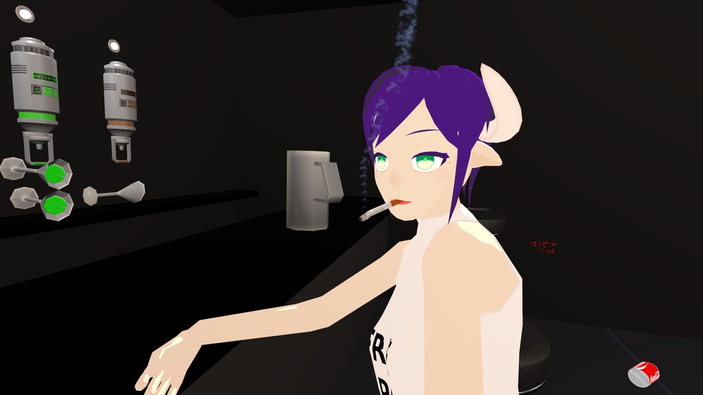 一箱460円の紙巻きタバコのモデル - NeverKnowsBest【VRChatアバター用アクセサリ】