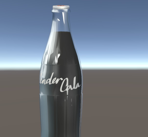 リターナブル瓶なコーラのモデル『BlenderCola』