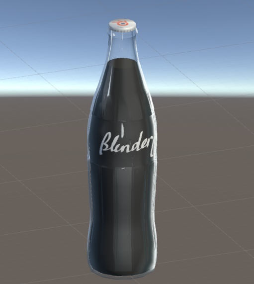 リターナブル瓶なコーラのモデル『BlenderCola』
