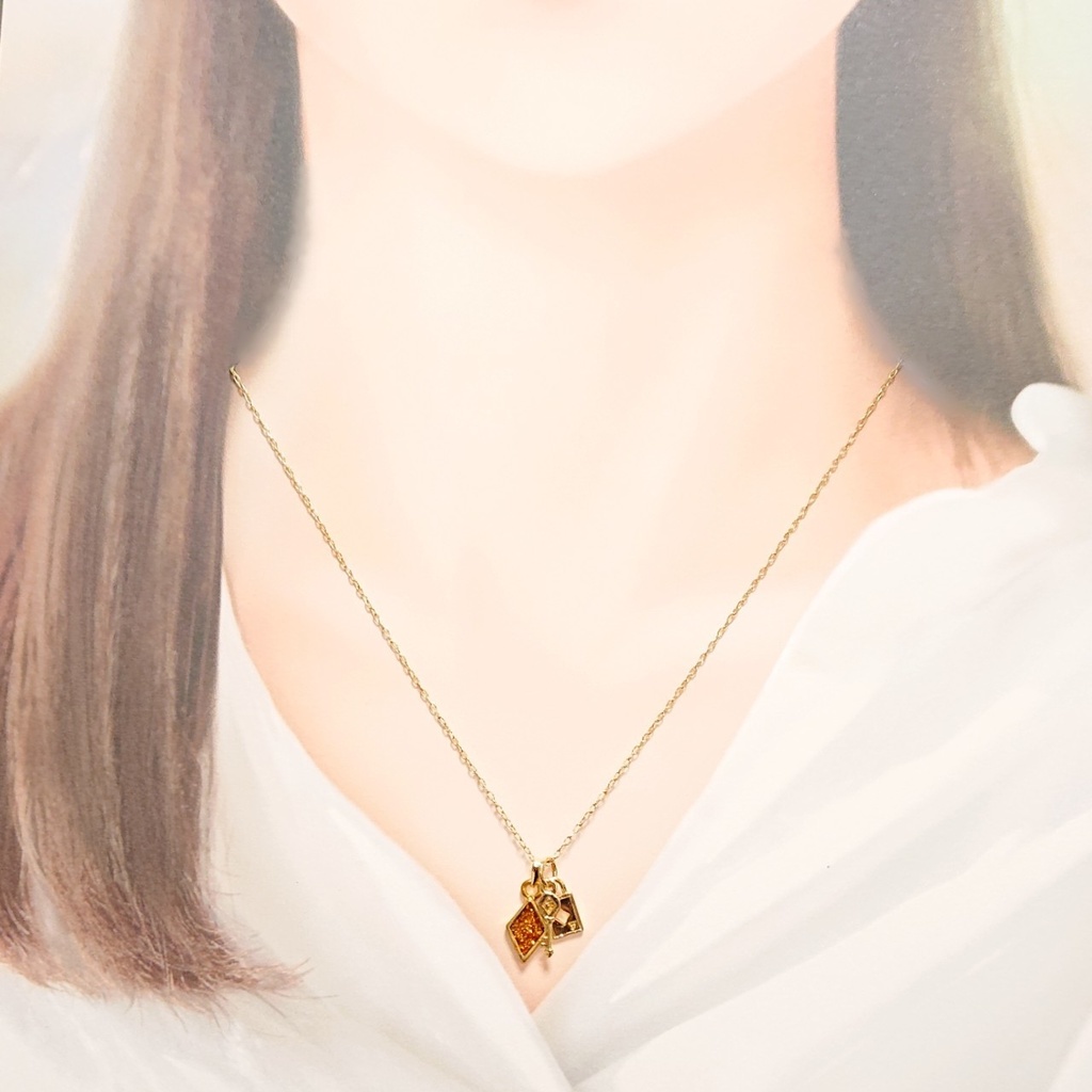 次回再販未定★ハーツラビュル寮/ケイトイメージ スート&鍵ネックレス