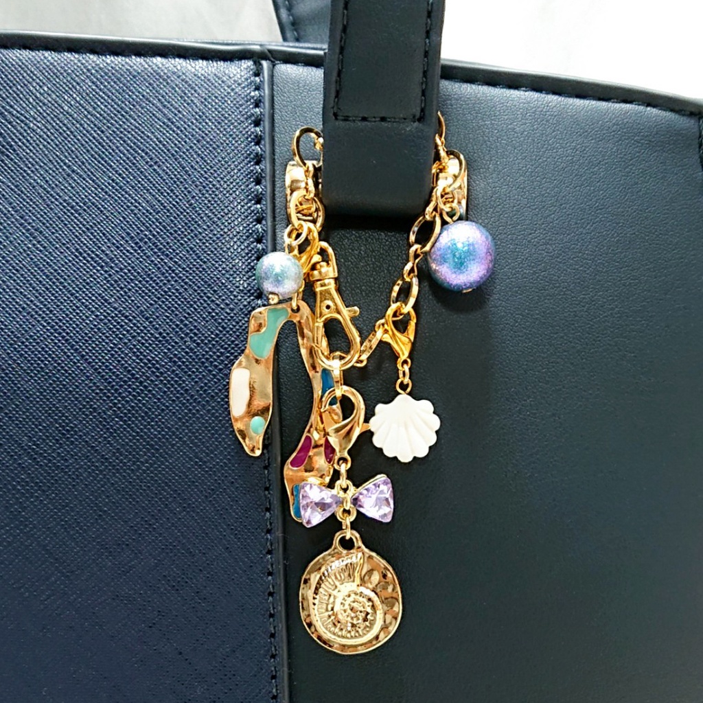 1点限り★オクタヴィネル寮/アズール/ジェイド/フロイドイメージ ミニバッグチャーム