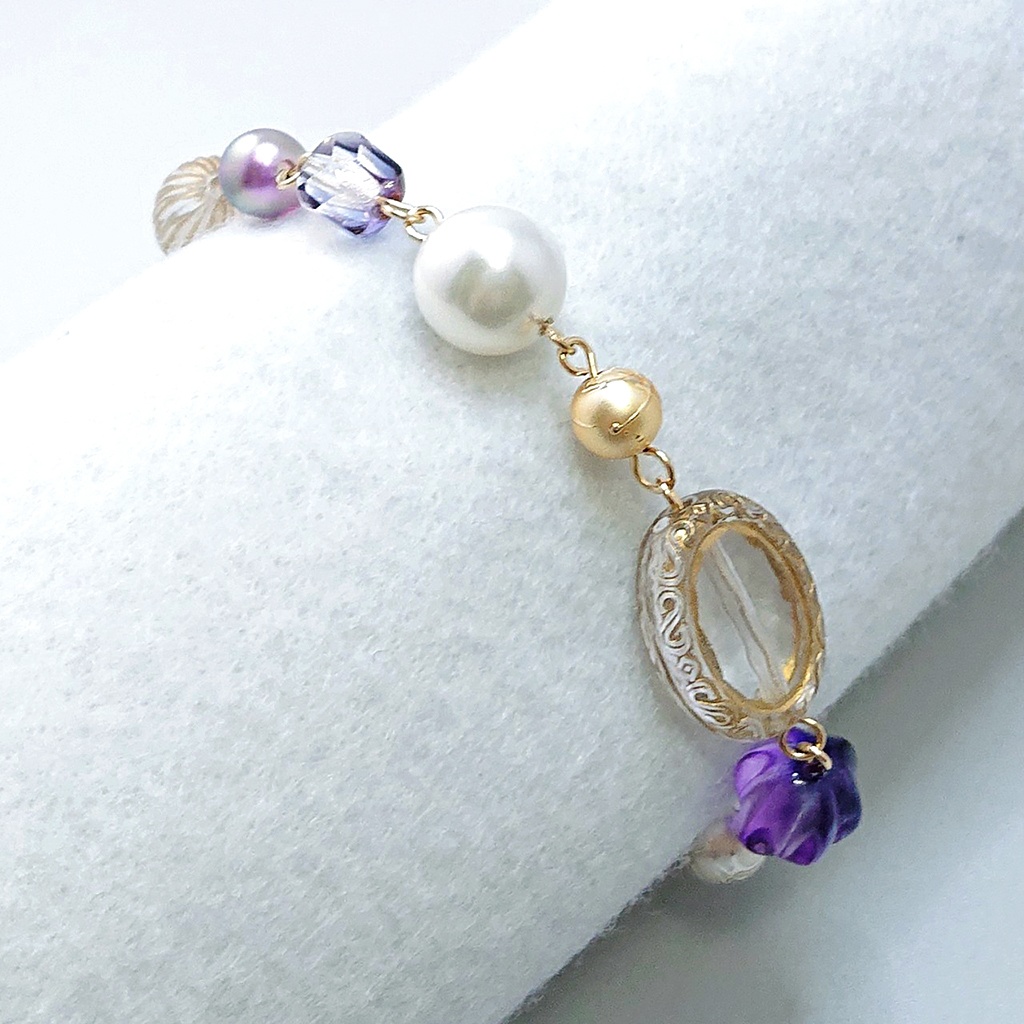 1点限定★アズールイメージ アシンメトリービーズ ブレスレット 154