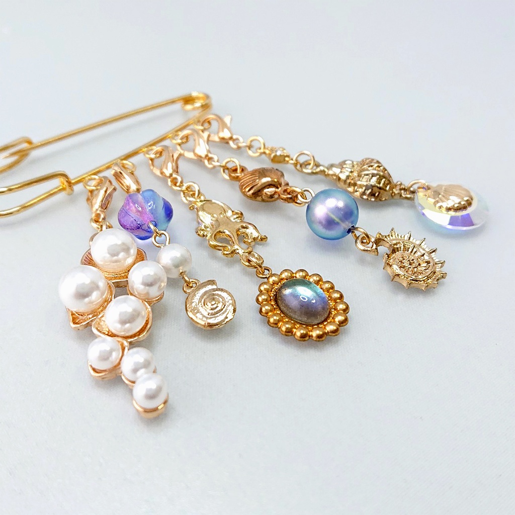 1点限定★オクタヴィネル寮イメージブローチ/アズール・ジェイド・フロイド 173