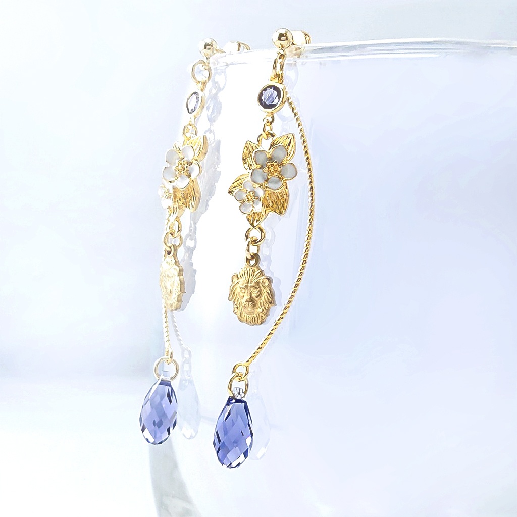 再販未定★レオナ・キングスカラー/フェアリーガライメージ シャンデリア風ピアス/イヤリング 186