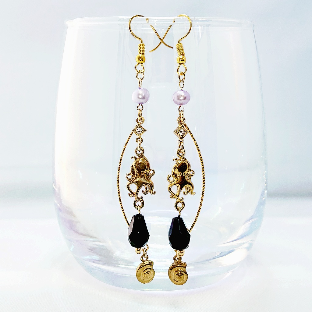 1点限定★ナイトメアースーツ/アズール・アーシェンググロットイメージ  ロングピアス/イヤリング