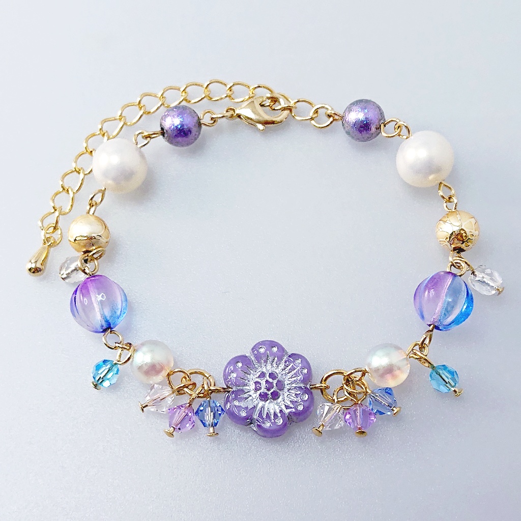 1点限り★アズール/フェアリーガラ イメージ(概念)フラワーブレスレット