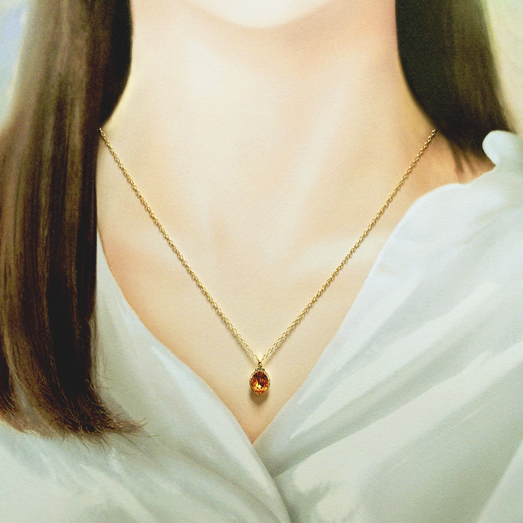 《次回再販未定》サバナクローイメージ マジペン風 1粒ネックレス レオナ/ラギー/ジャック