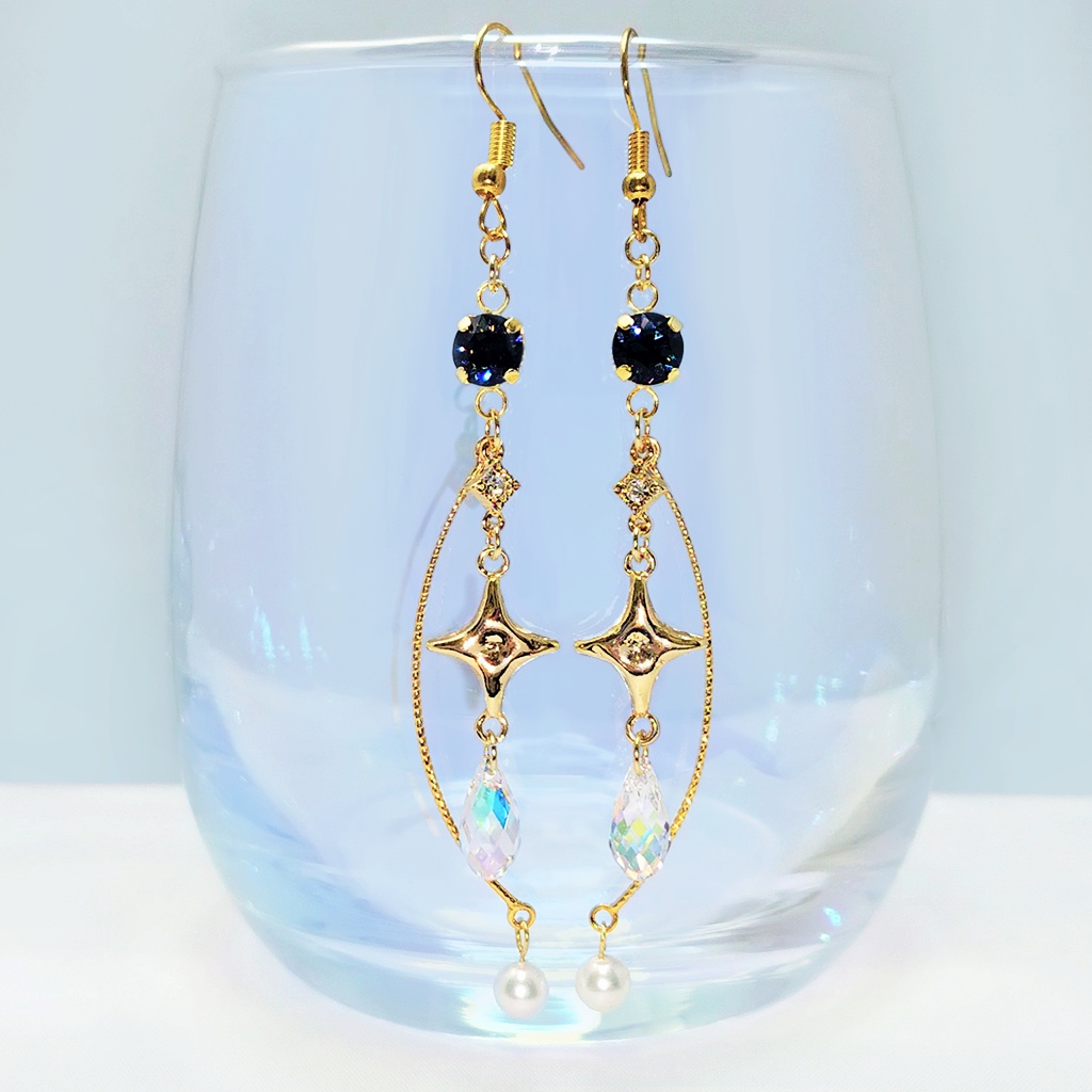 再販未定★スカリー・J・グレイブス イメージデザイン(A) スワロドロップ ピアス/イヤリング