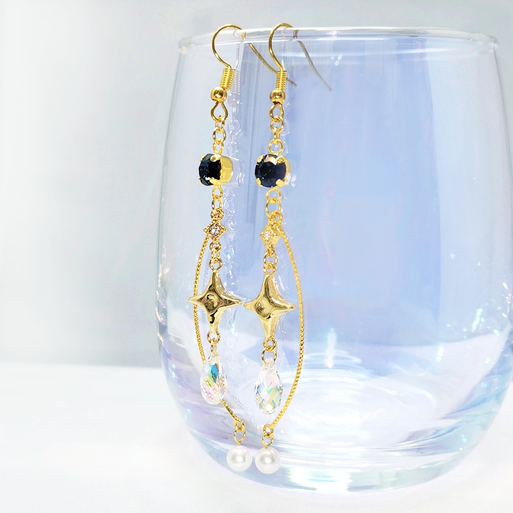 再販未定★スカリー・J・グレイブス イメージデザイン(A) スワロドロップ ピアス/イヤリング