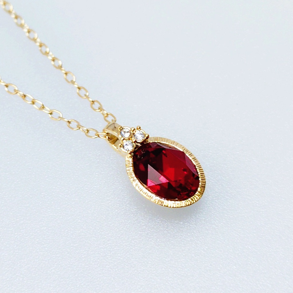 《次回再販未定》スカラビアイメージ マジペン風 1粒ネックレス カリム/ジャミル