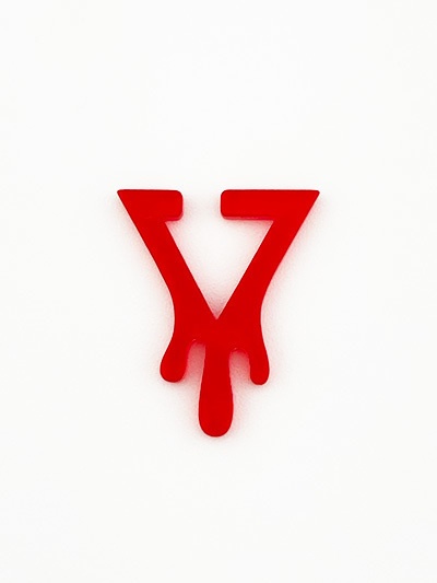 さんかくインクイヤーカフ