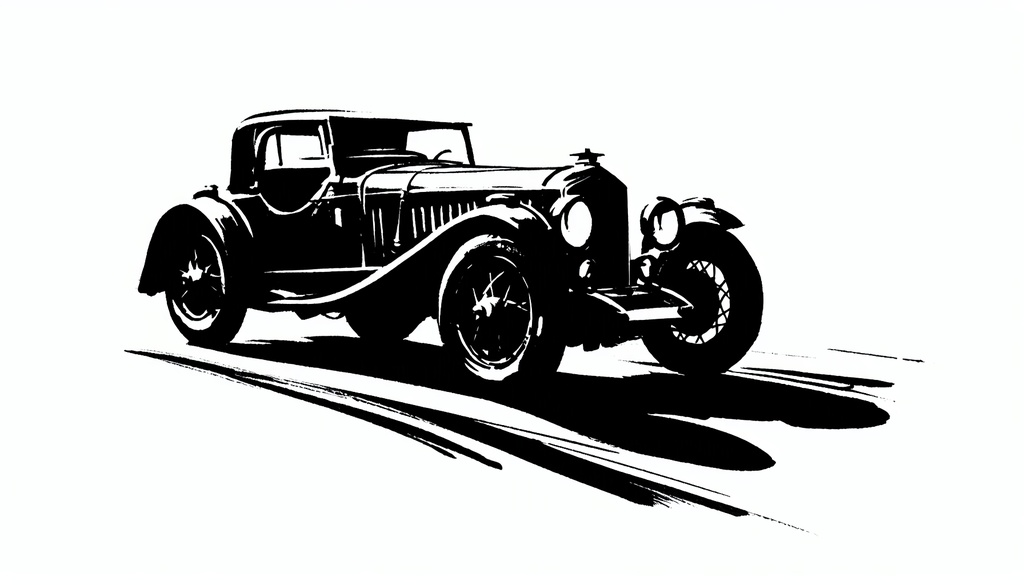 【和風】余白筆 墨絵の旅路 - 車窓と古都の情景素材集