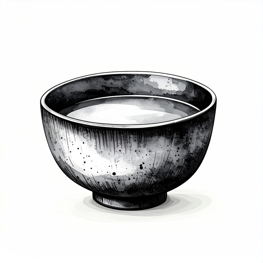 【SNSアイコン】余白筆 墨画 - 伝統の和文化モチーフ集