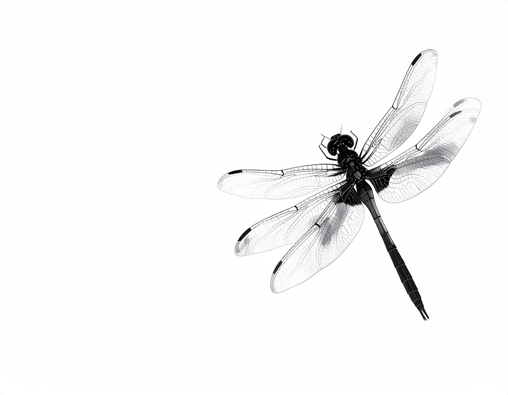 余白筆 - 残暑から秋へ、和風情景素材パック