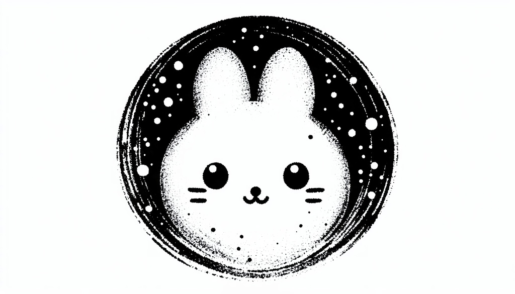 余白筆 - 凍てつく冬と温かな情景素材集