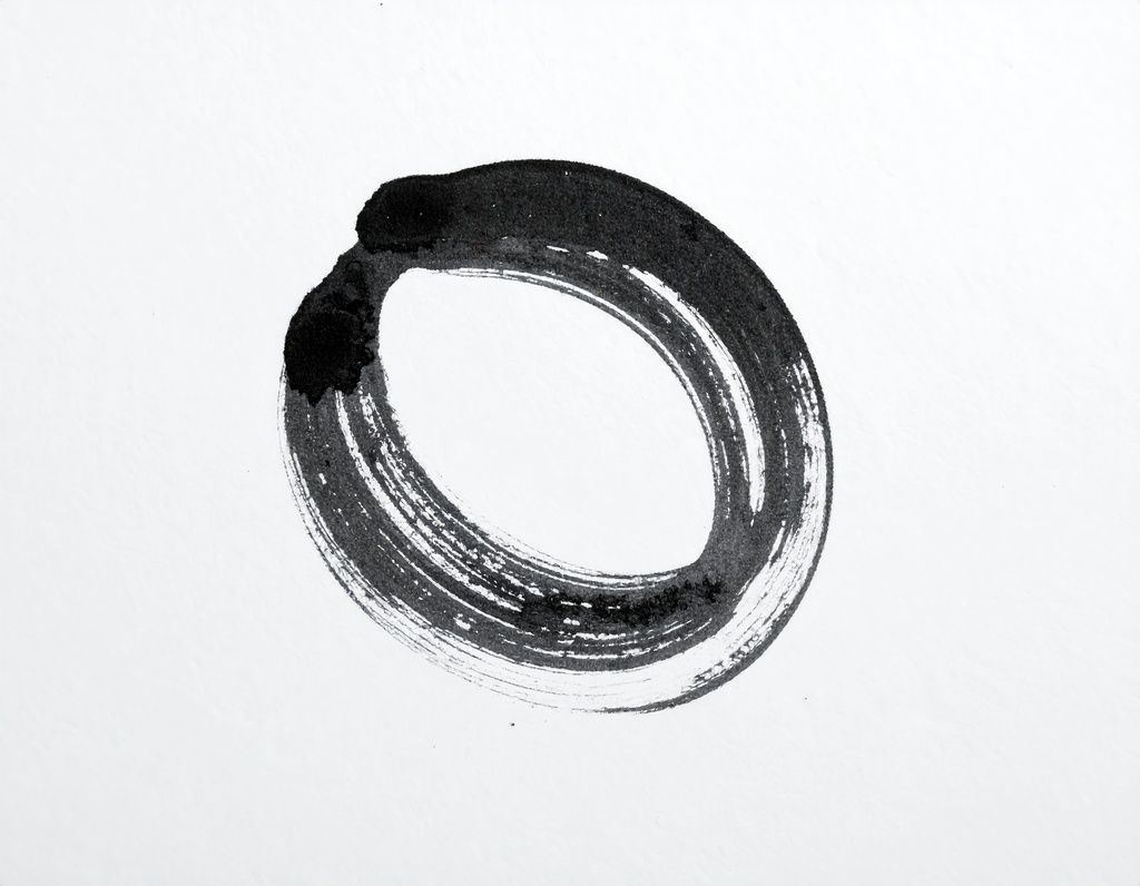 飾れる禅:墨絵アートポストカード10選