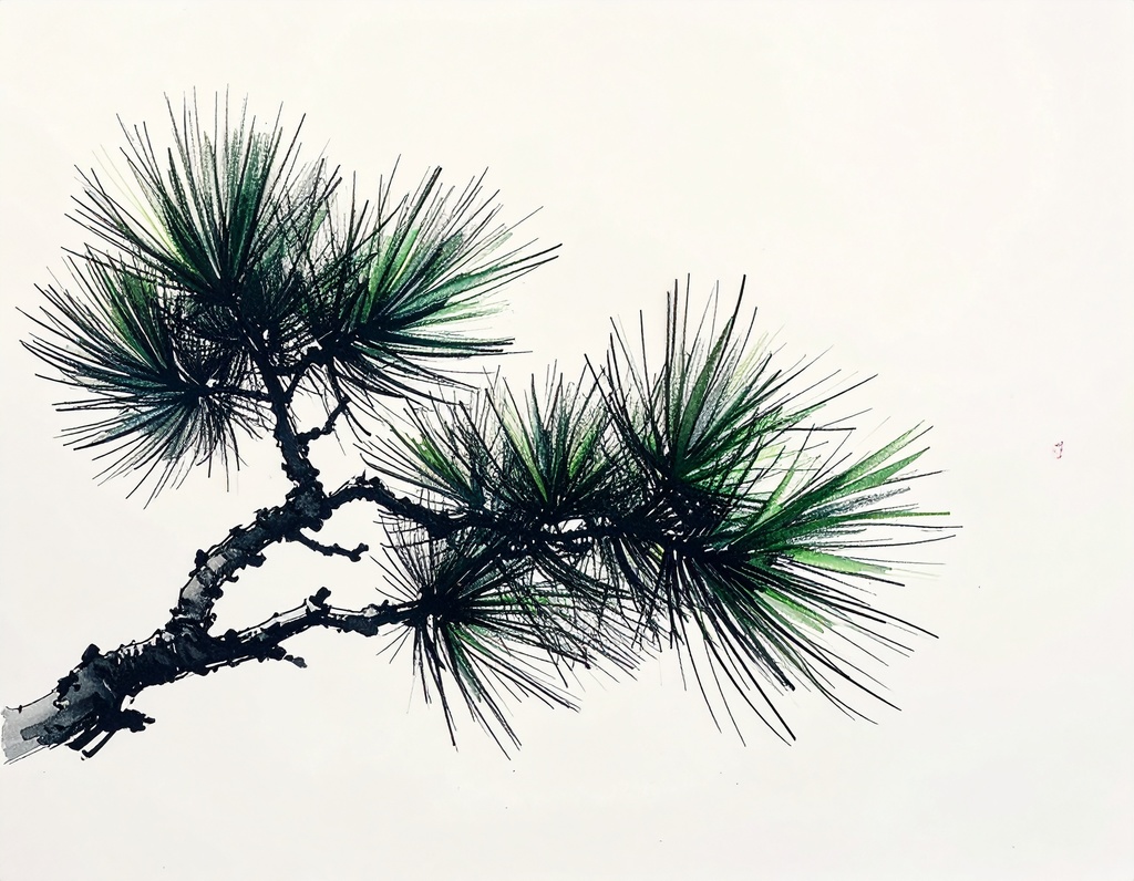 静謐の迎春:墨の余白が整える新年アート10選