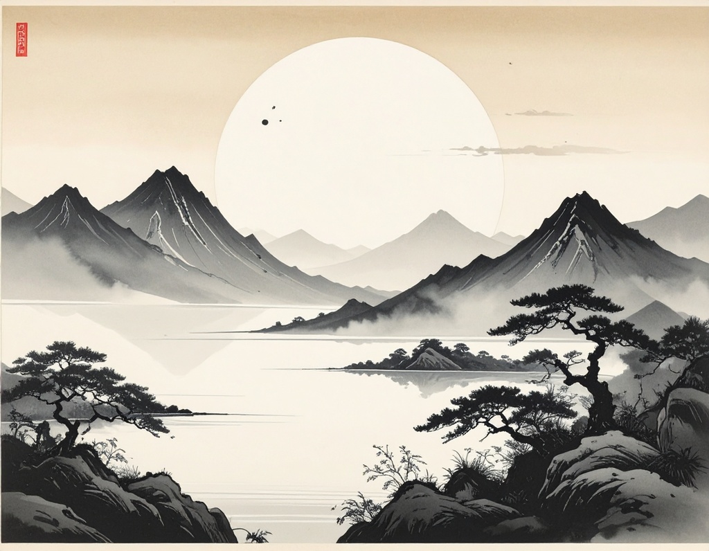 静謐の迎春：墨の余白が整える新年アート10選