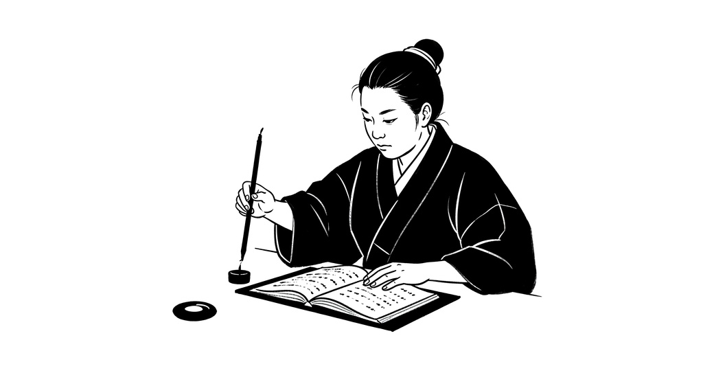 ブログ・note用 墨絵アイコン素材 30点セット|商用OK・背景透過PNG