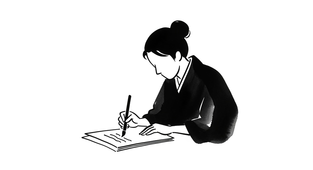 ブログ・note用 墨絵アイコン素材 30点セット|商用OK・背景透過PNG