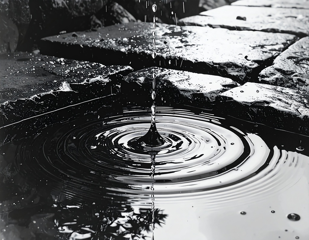 余白筆 - 水鏡(みずかがみ):水面に映る和の情景素材集