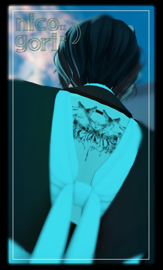 【タトゥー風】ケロベロス