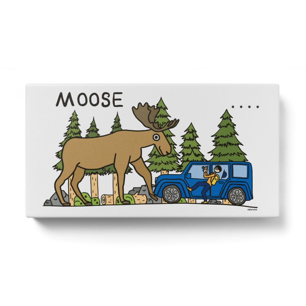 ヘラジカ moose (カラー)